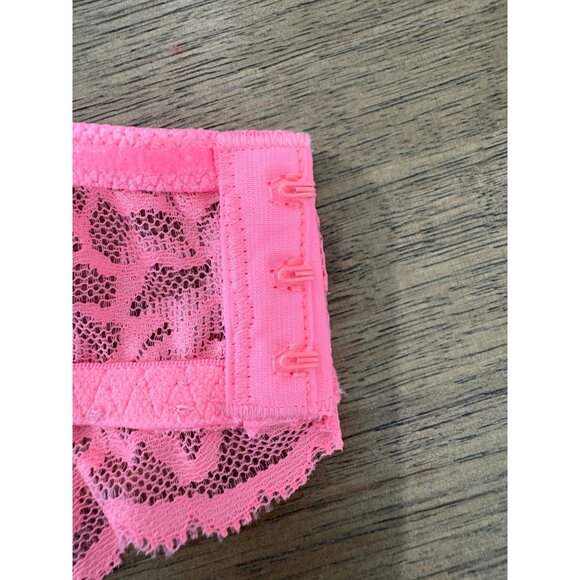 Victorias Secret PINK Lace push up Choker halter bralette, size small - Picture 12 of 12
